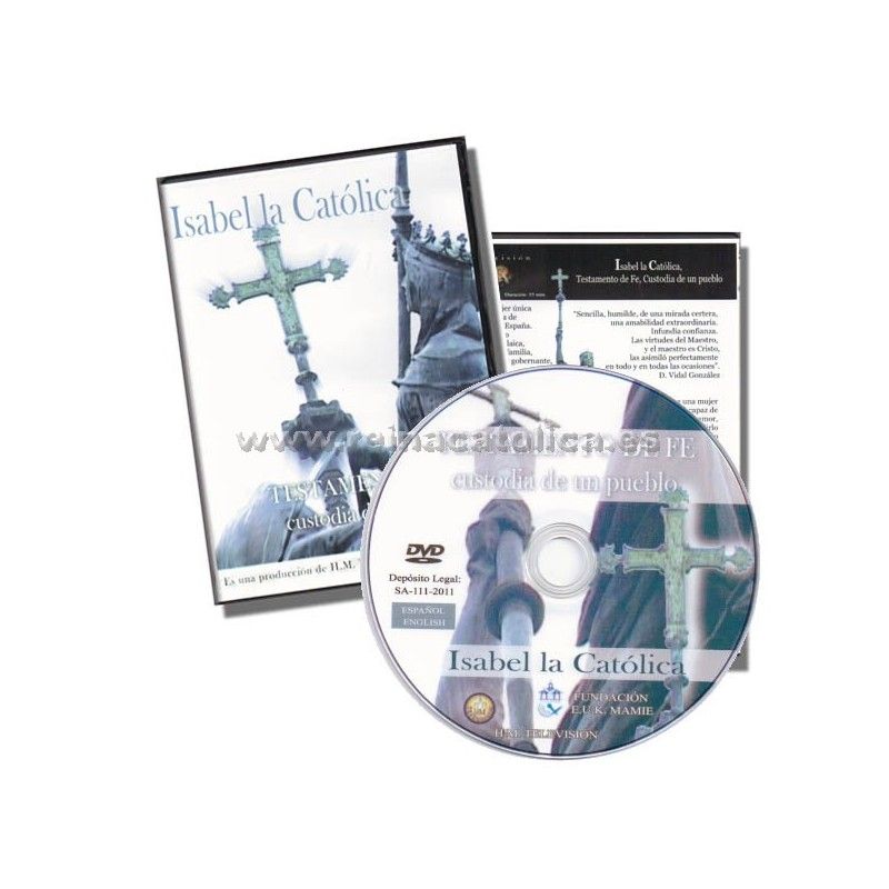 DVD del Isabel la Católica: Testamento de fe, custodia de un pueblo