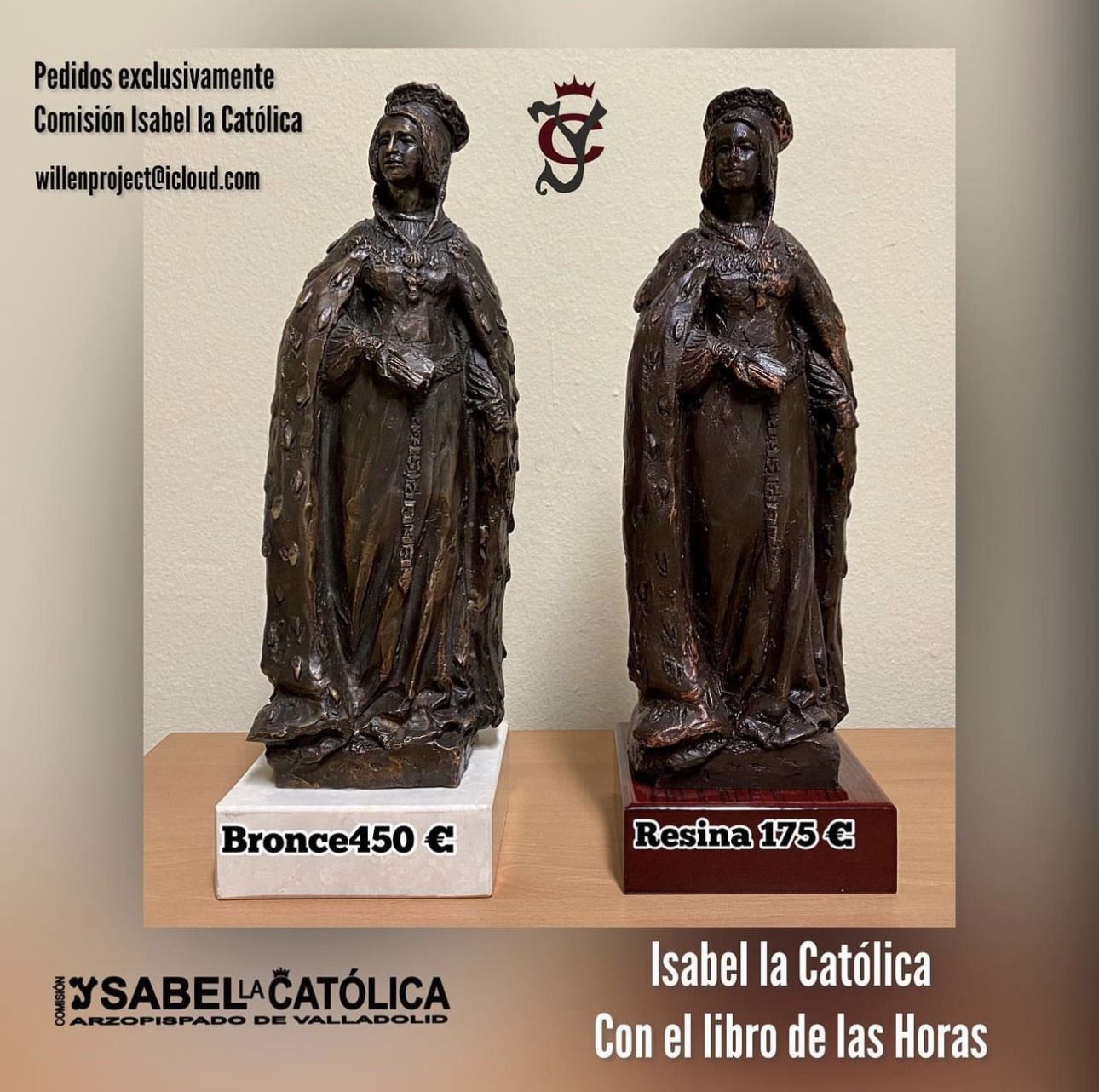 Estatuilla de Isabel la Católica